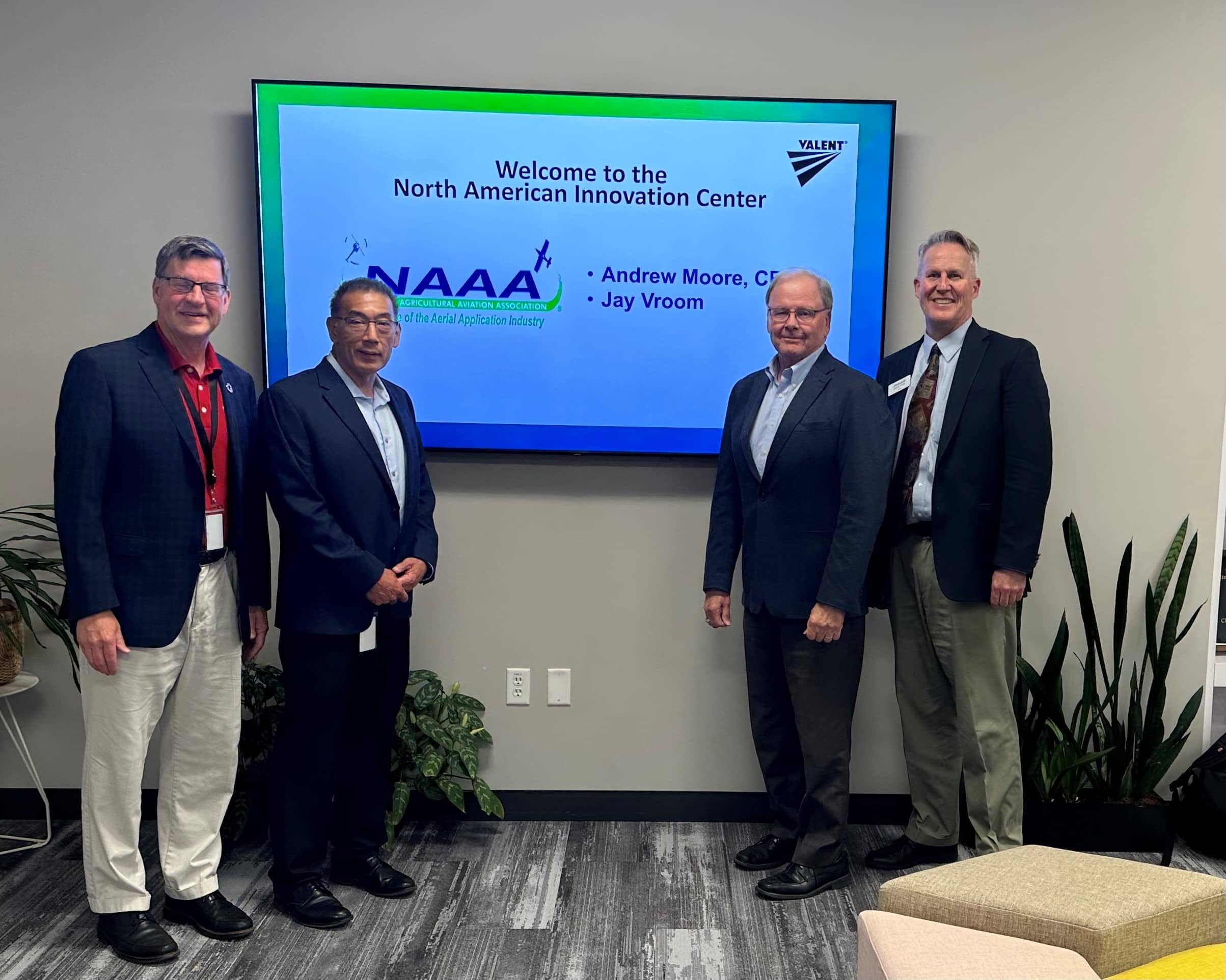 NAAA Visits with Global Agri-Chemical Manufacturer Valent Promoting Ag ...